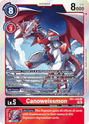 Canoweissmon 「RB1-009」「EN」