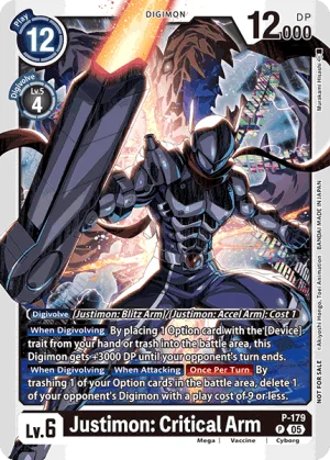 Justimon: Critical Arm 「P-179」「EN」