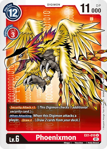 Phoenixmon 「EX1-010」「EN」