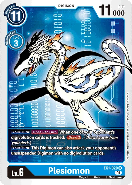 Plesiomon 「EX1-020」「EN」