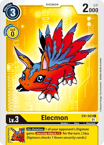 Elecmon 「EX1-023」「EN」