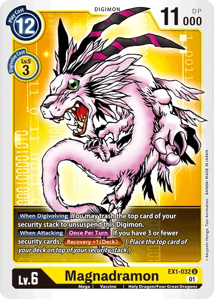 Magnadramon 「EX1-032」「EN」
