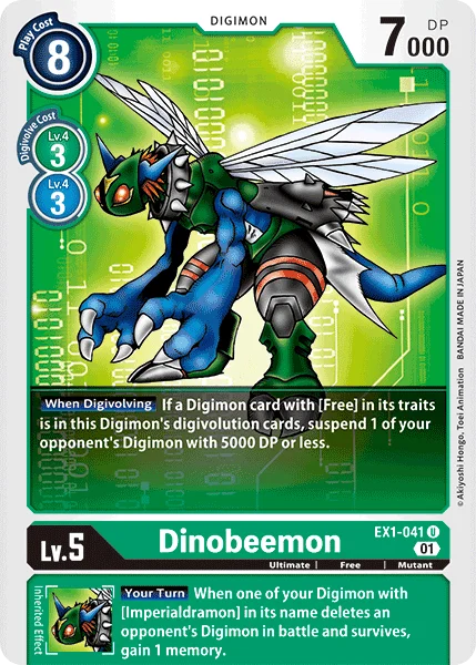 Dinobeemon 「EX1-041」「EN」