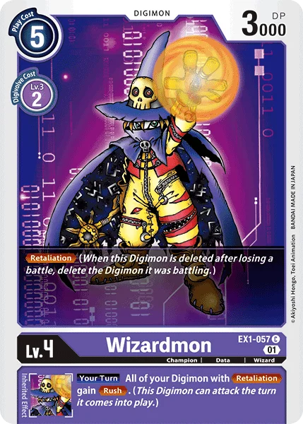 Wizardmon 「EX1-057」「EN」
