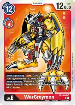 WarGreymon — EX-01: Theme Booster Classic Collection #EX1-009 · Digimon
