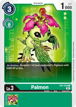 Palmon 「EX1-034」「EN」