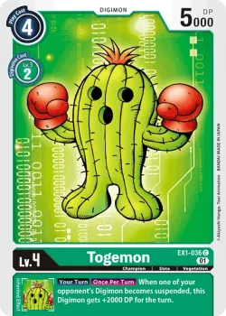 Togemon 「EX1-036」「EN」
