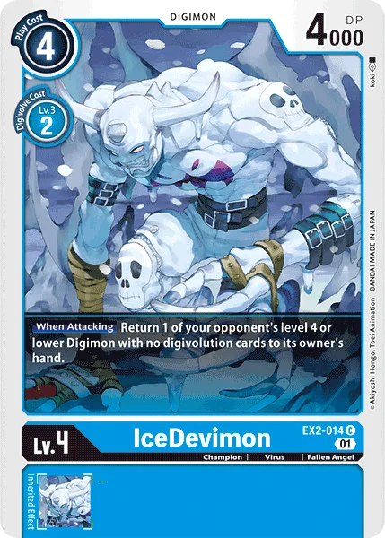 IceDevimon 「EX2-014」「EN」
