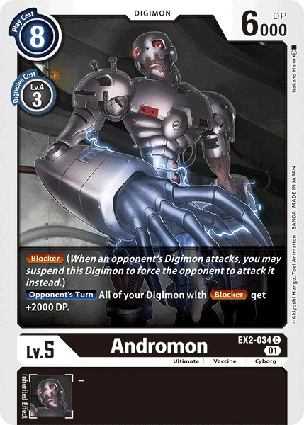 Andromon 「EX2-034」「EN」