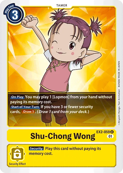Shu-Chong Wong 「EX2-059」「EN」