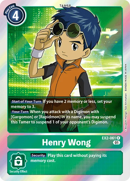 Henry Wong 「EX2-061」「EN」