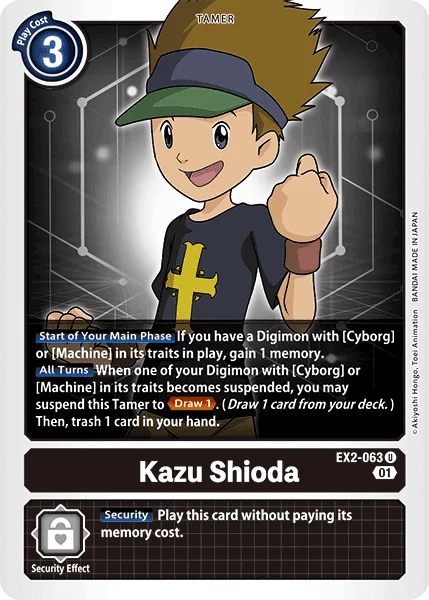 Kazu Shioda 「EX2-063」「EN」