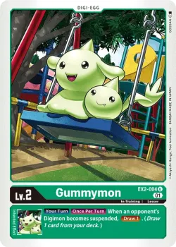 Gummymon — EX-02: Theme Booster Digital Hazard #EX2-004 · Digimon
