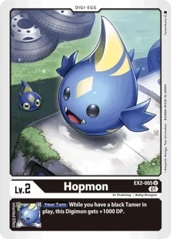 Hopmon — EX-02: Theme Booster Digital Hazard #EX2-005 · Digimon