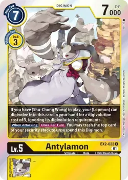 Antylamon — EX-02: Theme Booster Digital Hazard #EX2-022 · Digimon