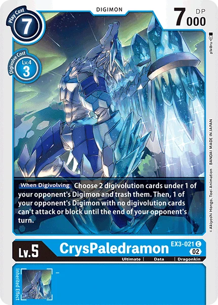 CrysPaledramon 「EX3-021」「EN」