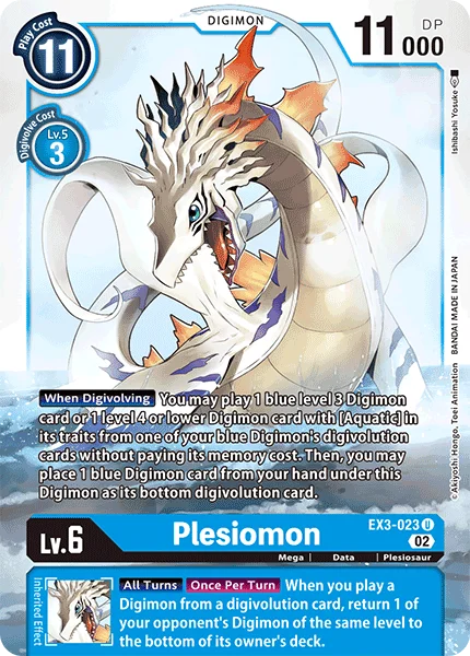 Plesiomon 「EX3-023」「EN」