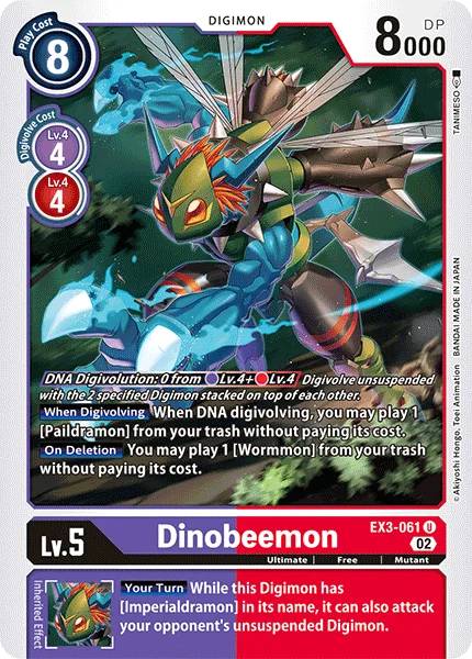 Dinobeemon 「EX3-061」「EN」