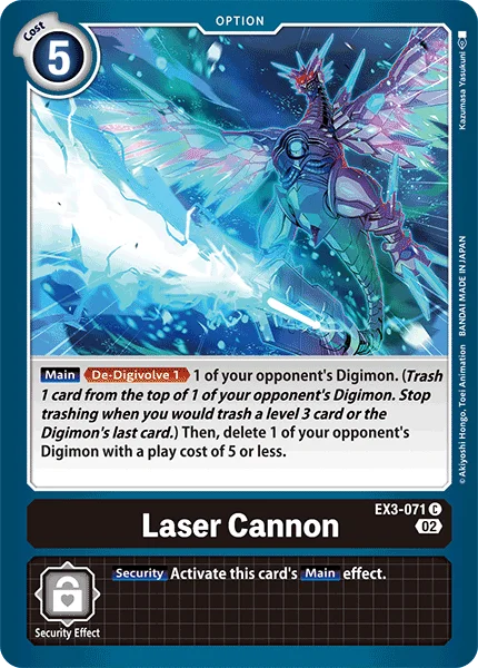 Laser Cannon 「EX3-071」「EN」