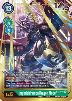 Imperialdramon Dragon Mode 「BT3-111」「EN」