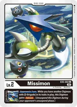 Missimon — EX-03: Theme Booster Draconic Roar #EX3-002 · Digimon