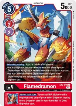 Flamedramon 「EX3-008」「EN」