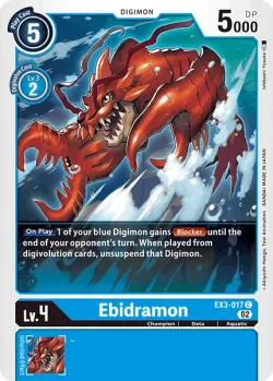 Ebidramon 「EX3-017」「EN」