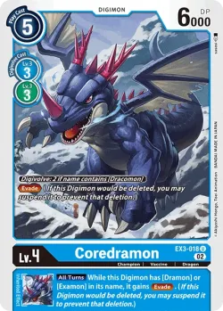 Coredramon 「EX3-018」「EN」