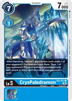 CrysPaledramon 「EX3-021」「EN」
