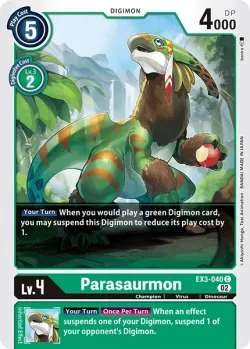 Parasaurmon 「EX3-040」「EN」