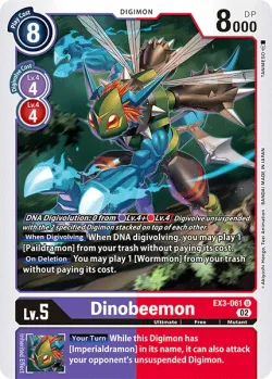 Dinobeemon 「EX3-061」「EN」