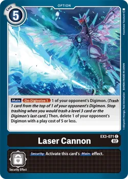 Laser Cannon 「EX3-071」「EN」