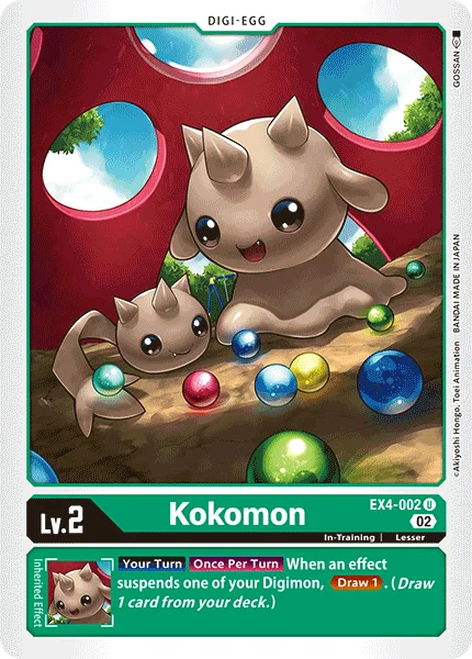 Kokomon 「EX4-002」「EN」
