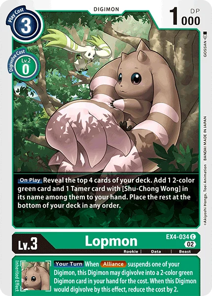 Lopmon 「EX4-034」「EN」