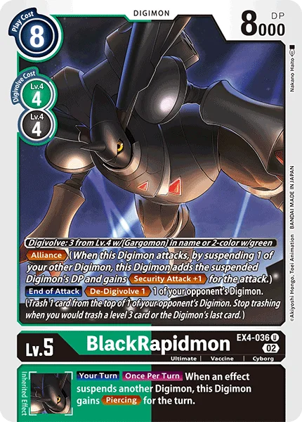 BlackRapidmon 「EX4-036」「EN」