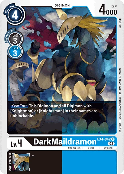 DarkMaildramon 「EX4-042」「EN」