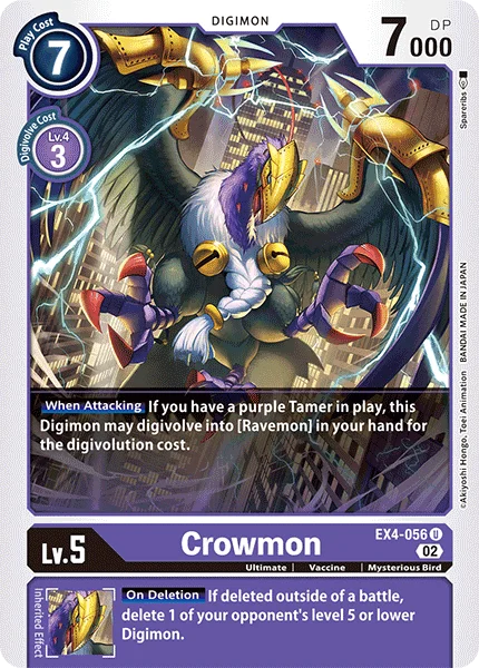 Crowmon 「EX4-056」「EN」