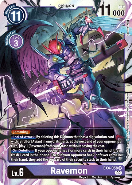 Ravemon 「EX4-058」「EN」