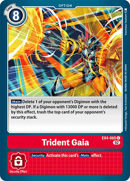 Trident Gaia 「EX4-065」「EN」