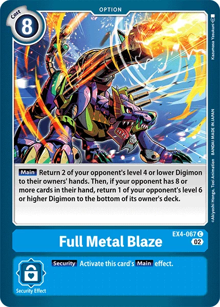 Full Metal Blaze 「EX4-067」「EN」