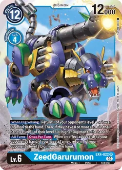 ZeedGarurumon 「EX4-022」「EN」
