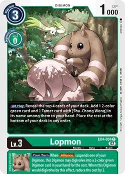 Lopmon 「EX4-034」「EN」