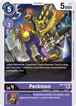 Peckmon 「EX4-055」「EN」
