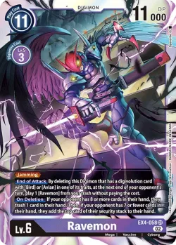 Ravemon 「EX4-058」「EN」