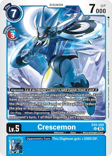 Crescemon 「EX5-020」「EN」
