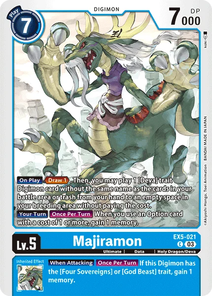 Majiramon 「EX5-021」「EN」