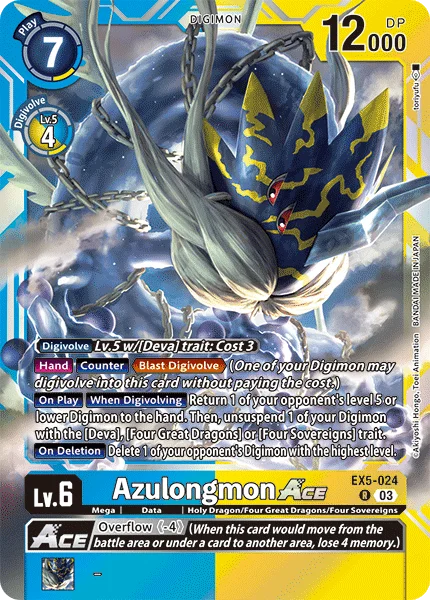 Azulongmon 「EX5-024」「EN」