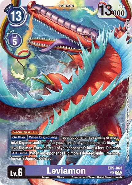 Leviamon 「EX5-063」「EN」