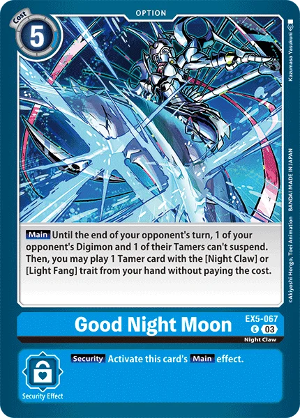 Good Night Moon 「EX5-067」「EN」