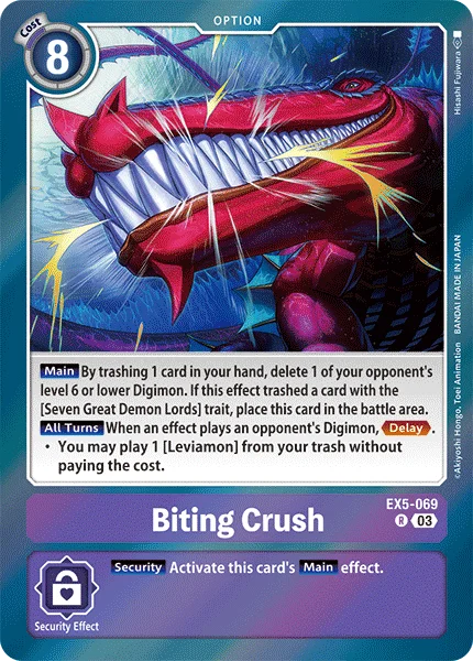 Biting Crush 「EX5-069」「EN」